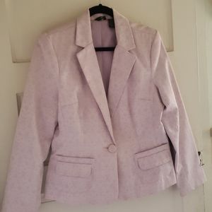 Brocade Lavender Blazer